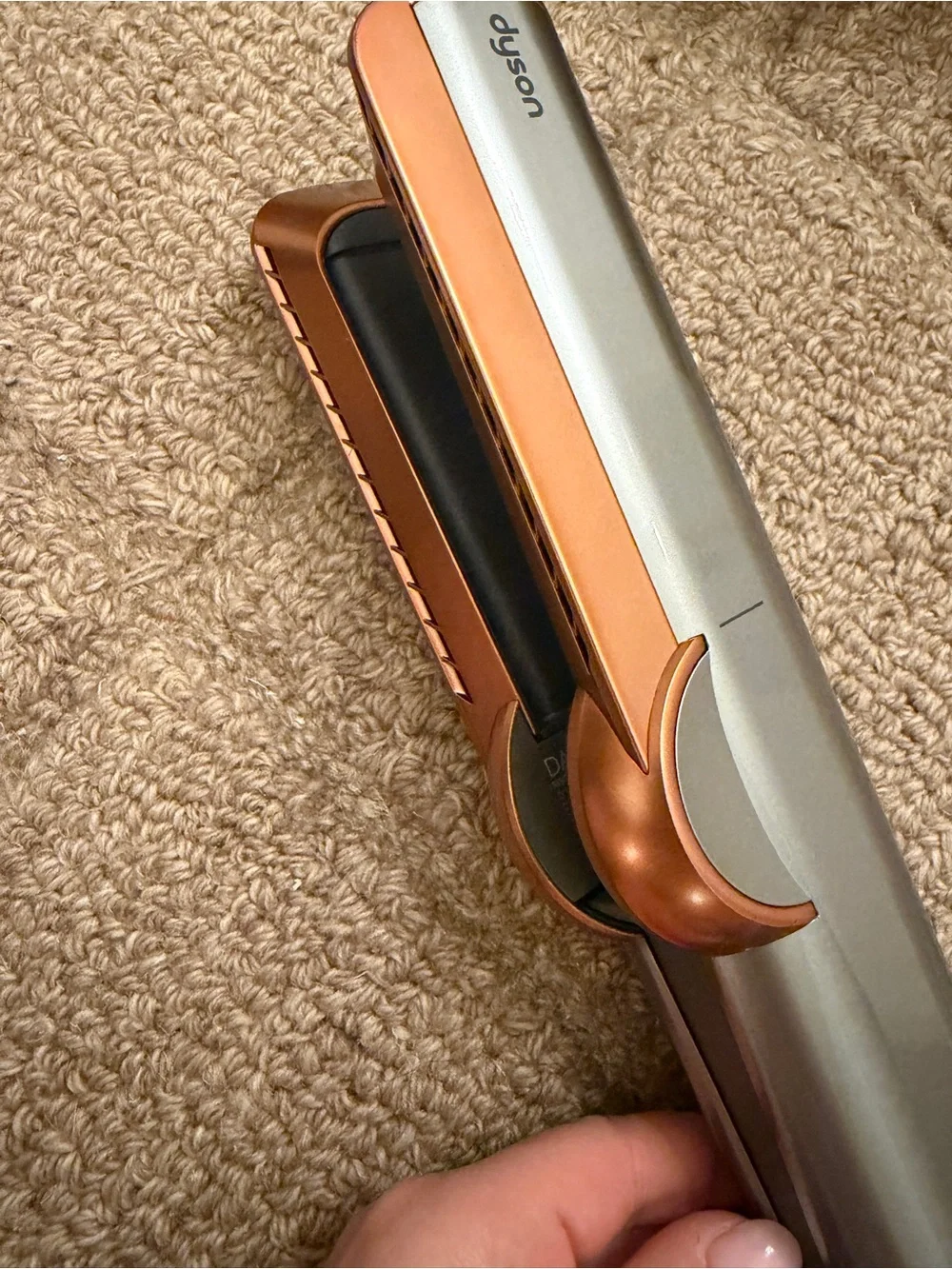 Dyson Corrale Straightener in Iron and Copper Accent